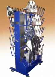 Стеллажи для сушки ботинок с коньками