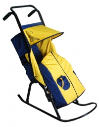 Санки-коляска «Снегурочка-2»