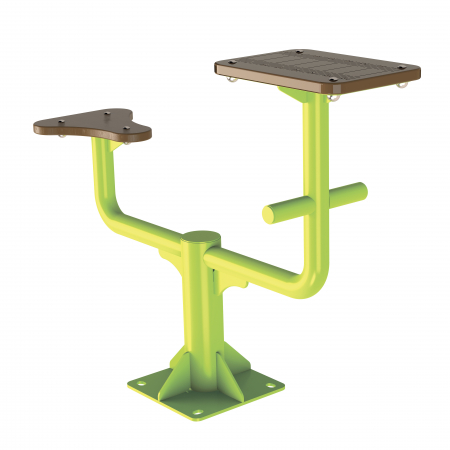 Тренажер уличный Растяжка сидя с мерной шкалой, ZSO