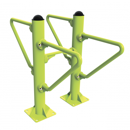 Тренажер уличный Брусья двусторонние разноуровневые, ZSO