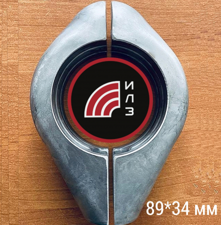 Хомут алюминиевый 89*34