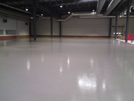 Монтаж полимерных полов