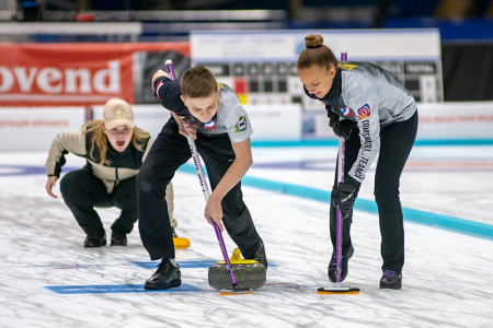 Проведение спортивных мероприятий кёрлинг
