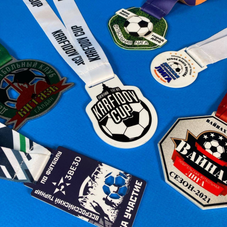 Медаль с брендированной лентой