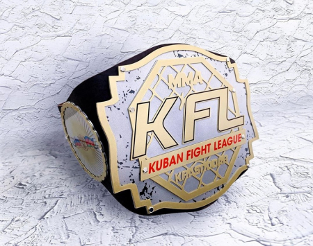 Чемпионский пояс из натуральной кожи