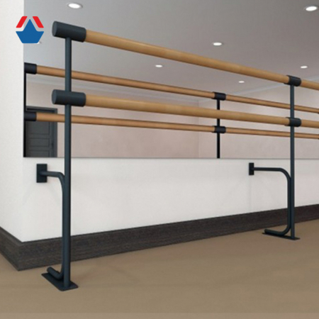 Хореографический станок 2 рядный напольно-пристенный ЕВРО-2000 двухрядный