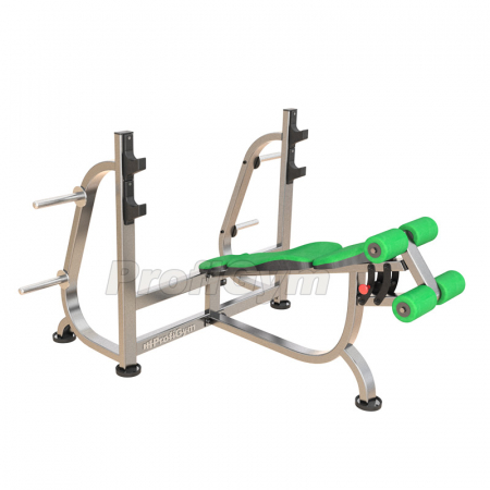 BP - 008 СКАМЬЯ ДЛЯ ЖИМА ЛЕЖА С ОБРАТНЫМ НАКЛОНОМ