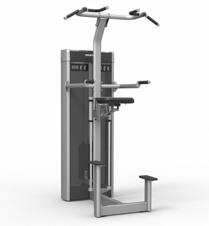Тренажер Подтягивание/отжимание с помощью KRAFT Fitness линии ADVANT